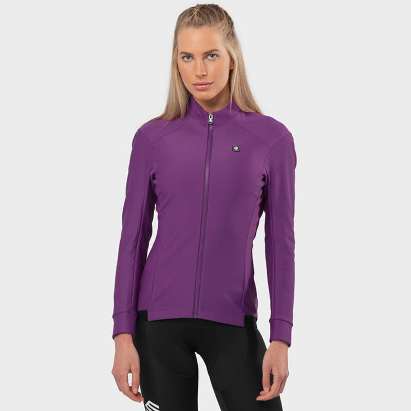 Damen Radsport softshell-fahrradjacke für J1 Rossfeld SIROKO Pflaume