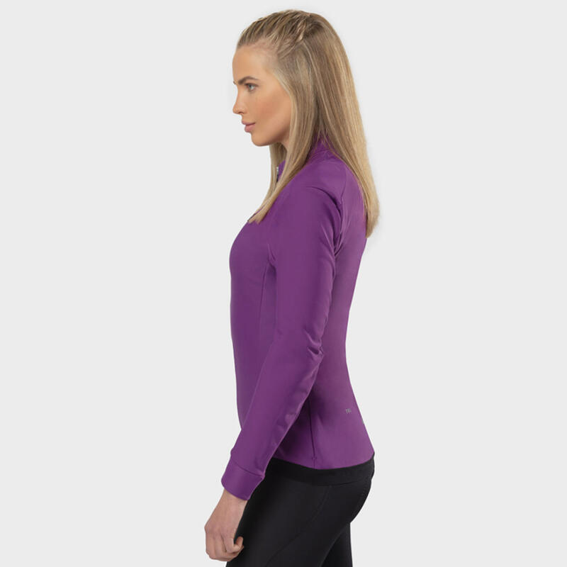 Casaco softshell ciclismo para mulher J1 Rossfeld SIROKO Ameixa