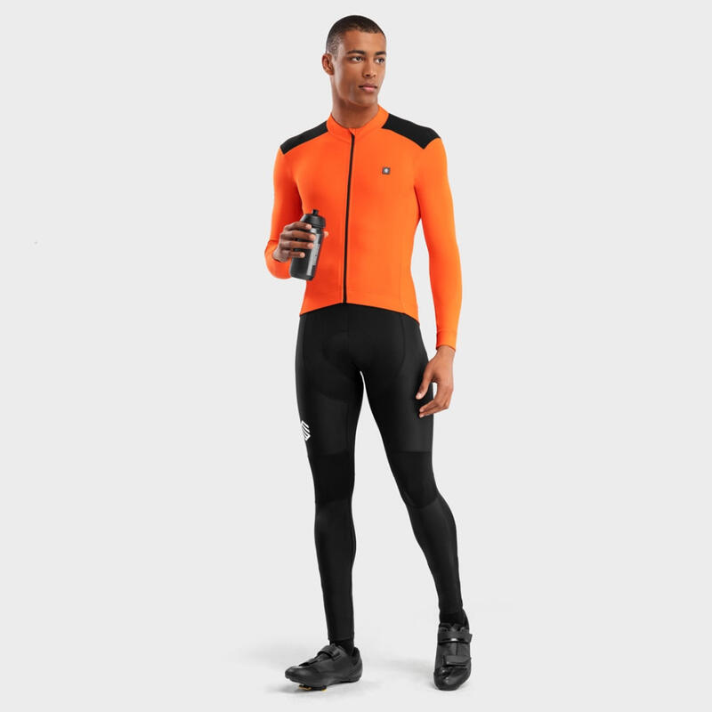 Camisola térmica de ciclismo para homem M4 Oregon SIROKO Laranja Vivo