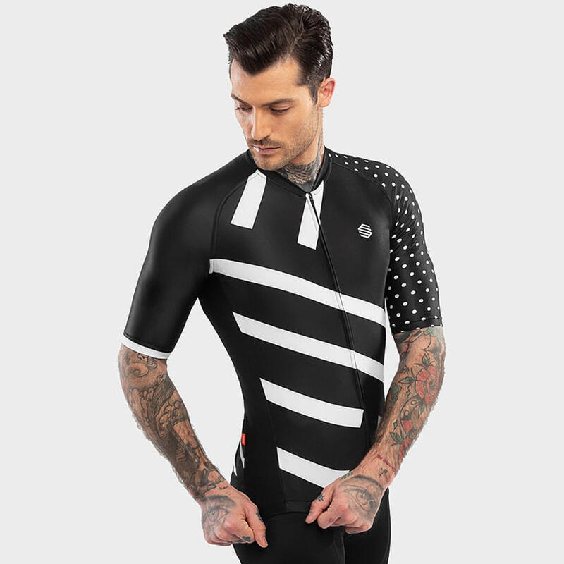 Maglia da ciclismo a maniche corte uomo M2 Finisher SIROKO Nero