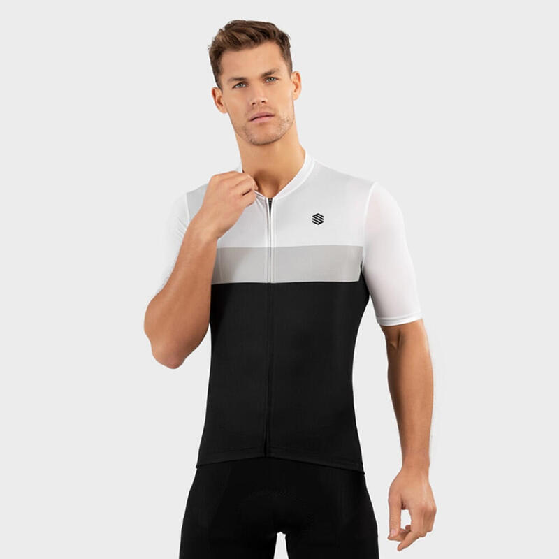 Maillot manga corta ultraligero ciclismo SIROKO M3 Podium Negro Hombre
