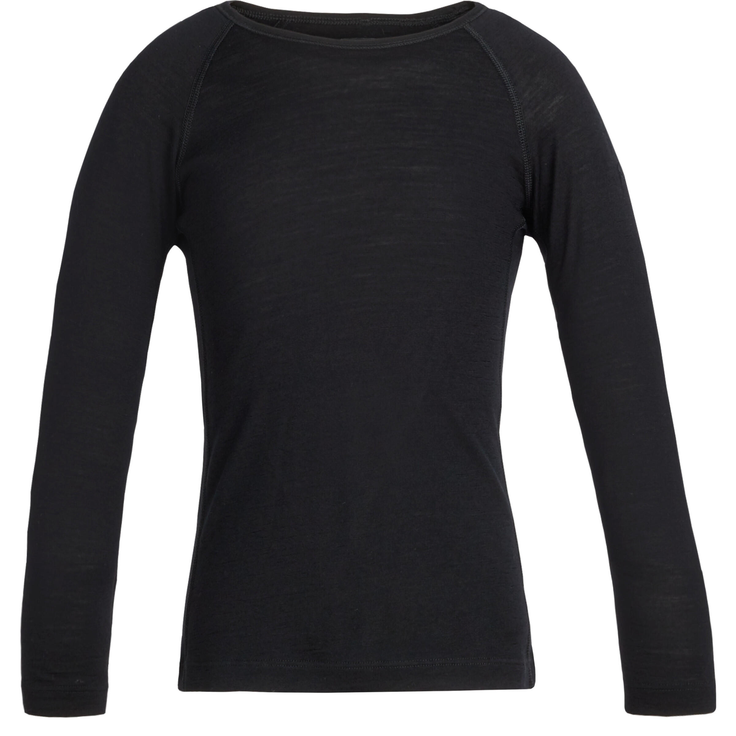 ICEBREAKER Icebreaker 200 Oasis Kids Merino Thermal, Black