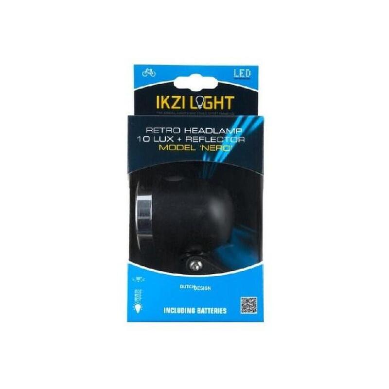 Lampe frontale Nero batterie 10 lux noir