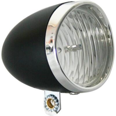 Light koplamp retro batterij zwart