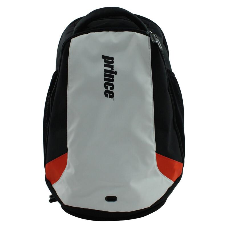 Mochila de tenis y pádel para dos raquetas Prince Tour Evo blanco