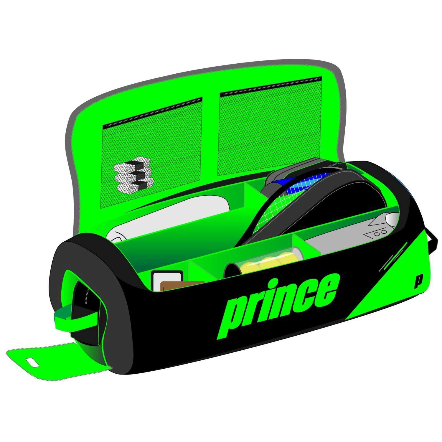 Bolsa de tenis y pádel Prince Premiun Travel L negro 3/3