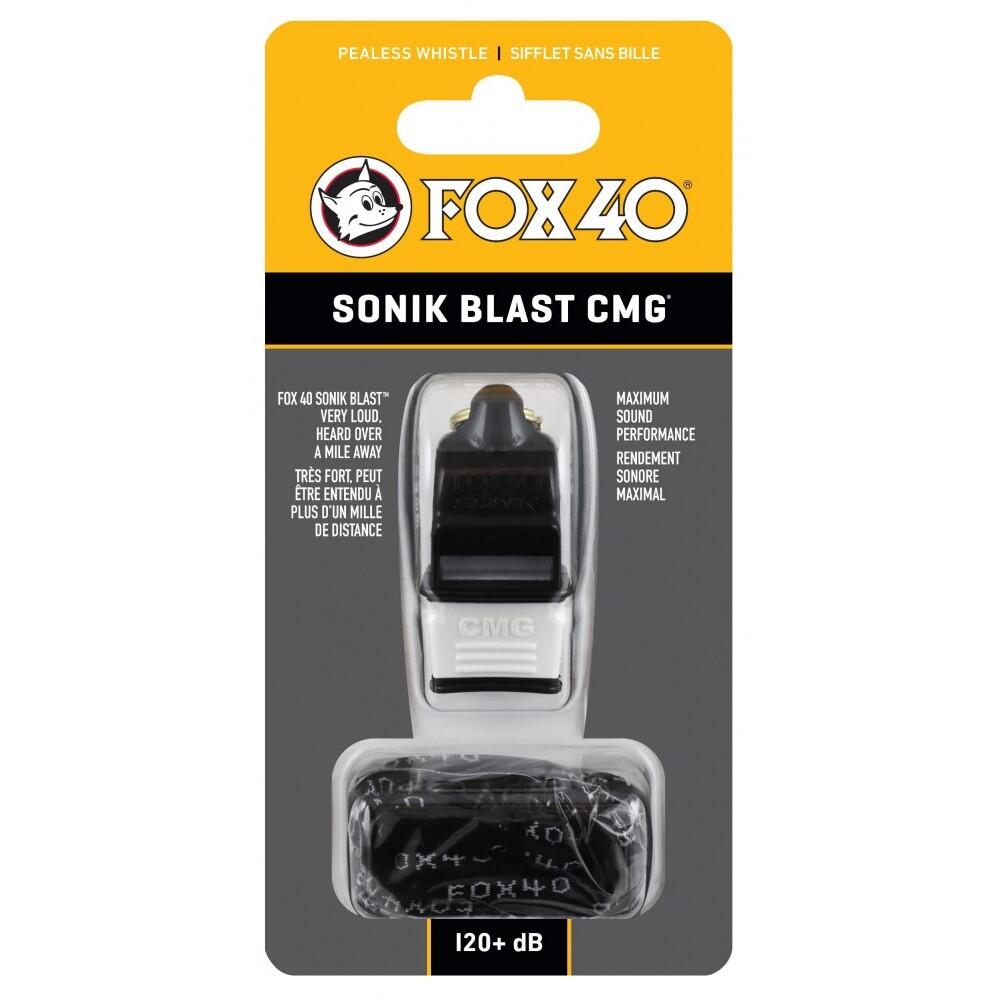 SILBATO FOX 40 SONIK BLAST CMG NEGRO-BLANCO 2/3
