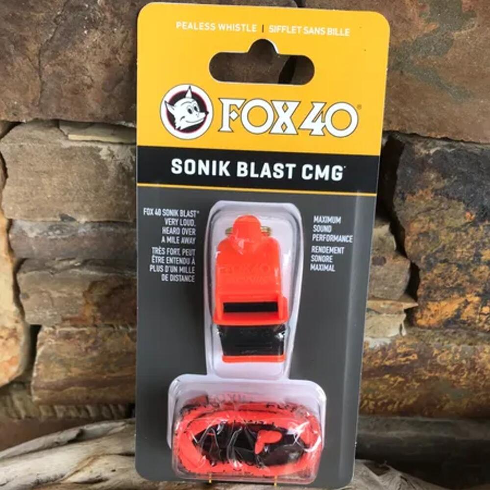 SILBATO FOX 40 SONIK BLAST CMG NARANJA-NEGRO 3/3