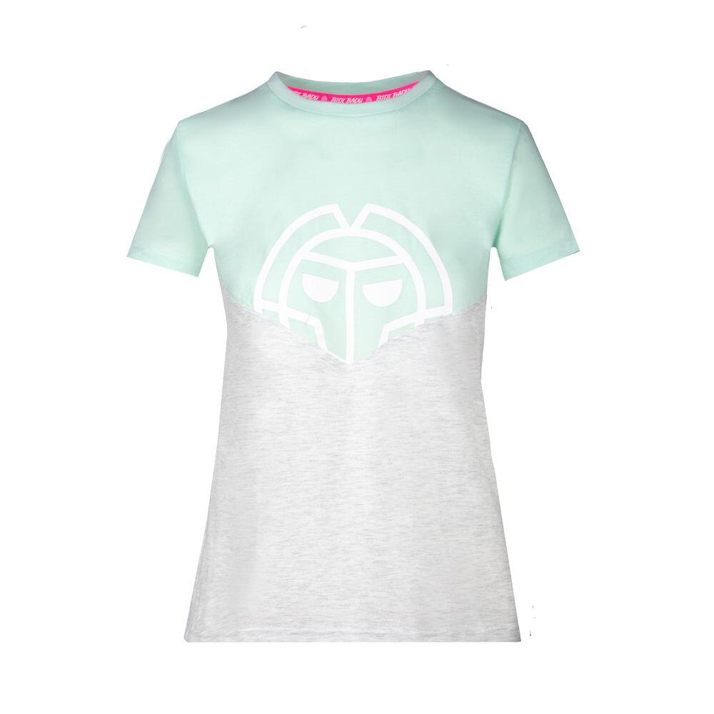 BIDI BADU Mandisa Lifestyle Girls' T‑Shirt mint off-white cotton