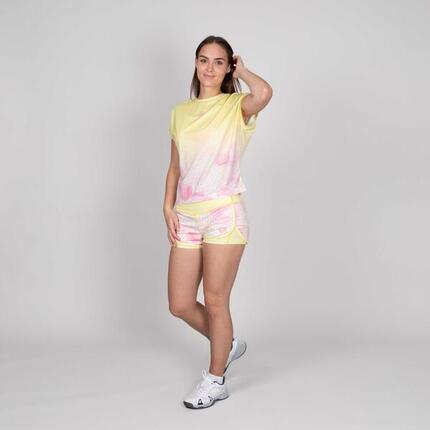 Sua Tech 2 In 1 Shorts - light yellow/rose