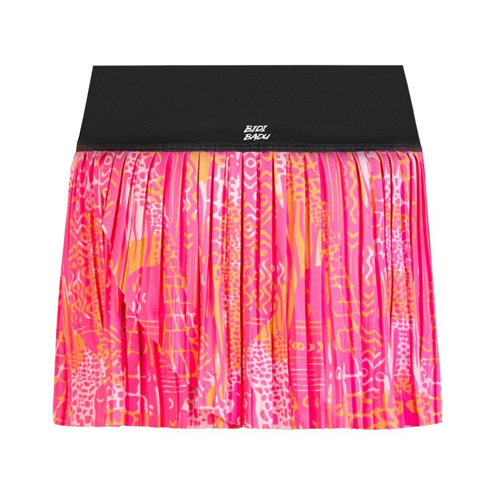 Lowey Tech Plissee Skort - light yellow/rose 5/5