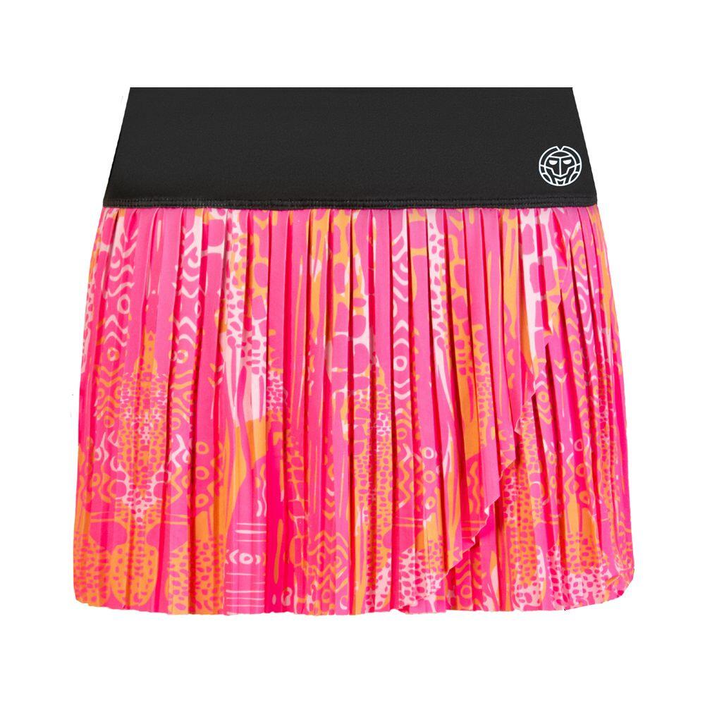 Lowey Tech Plissee Skort - light yellow/rose 4/5