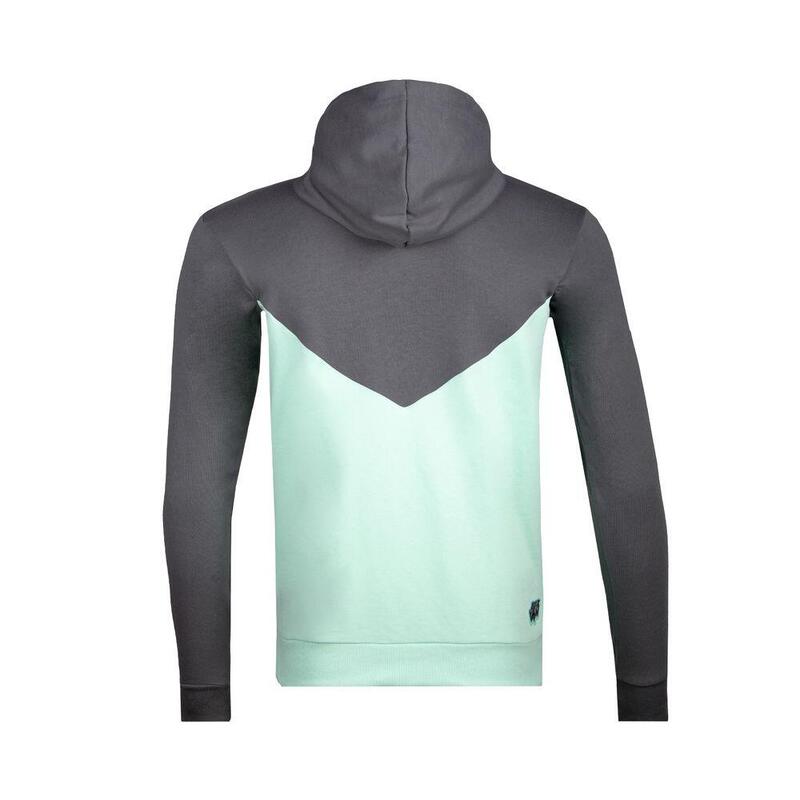 Bassem Lifestyle Hoody - dark grey/ mint