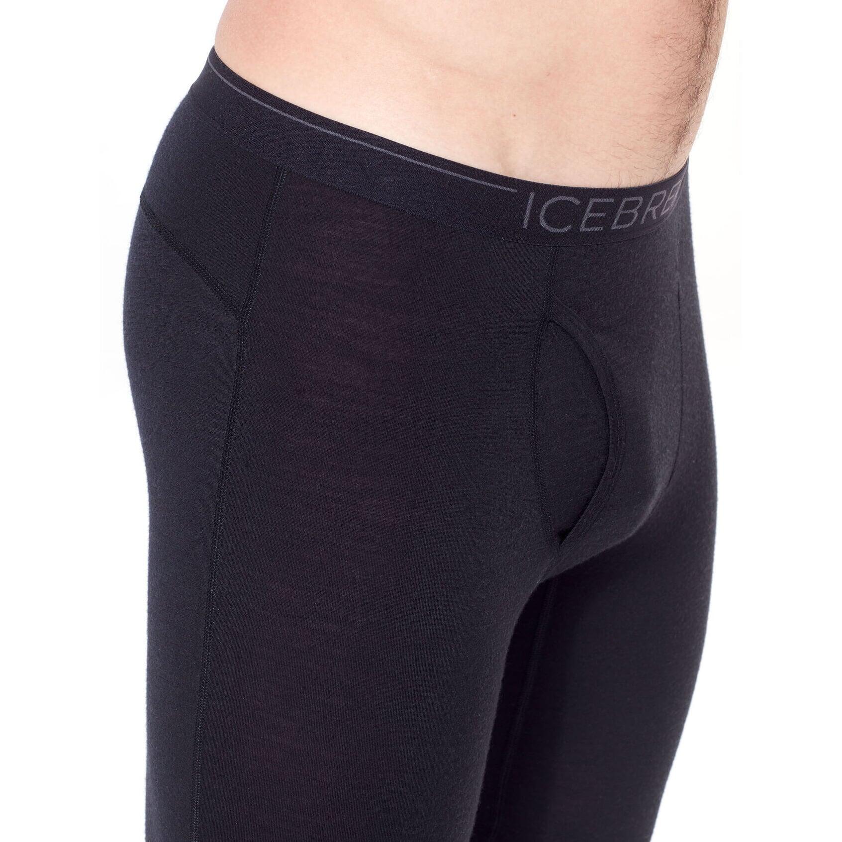 Men's Icebreaker Merino 200 Oasis Base Layer With Fly Leggings 4/6