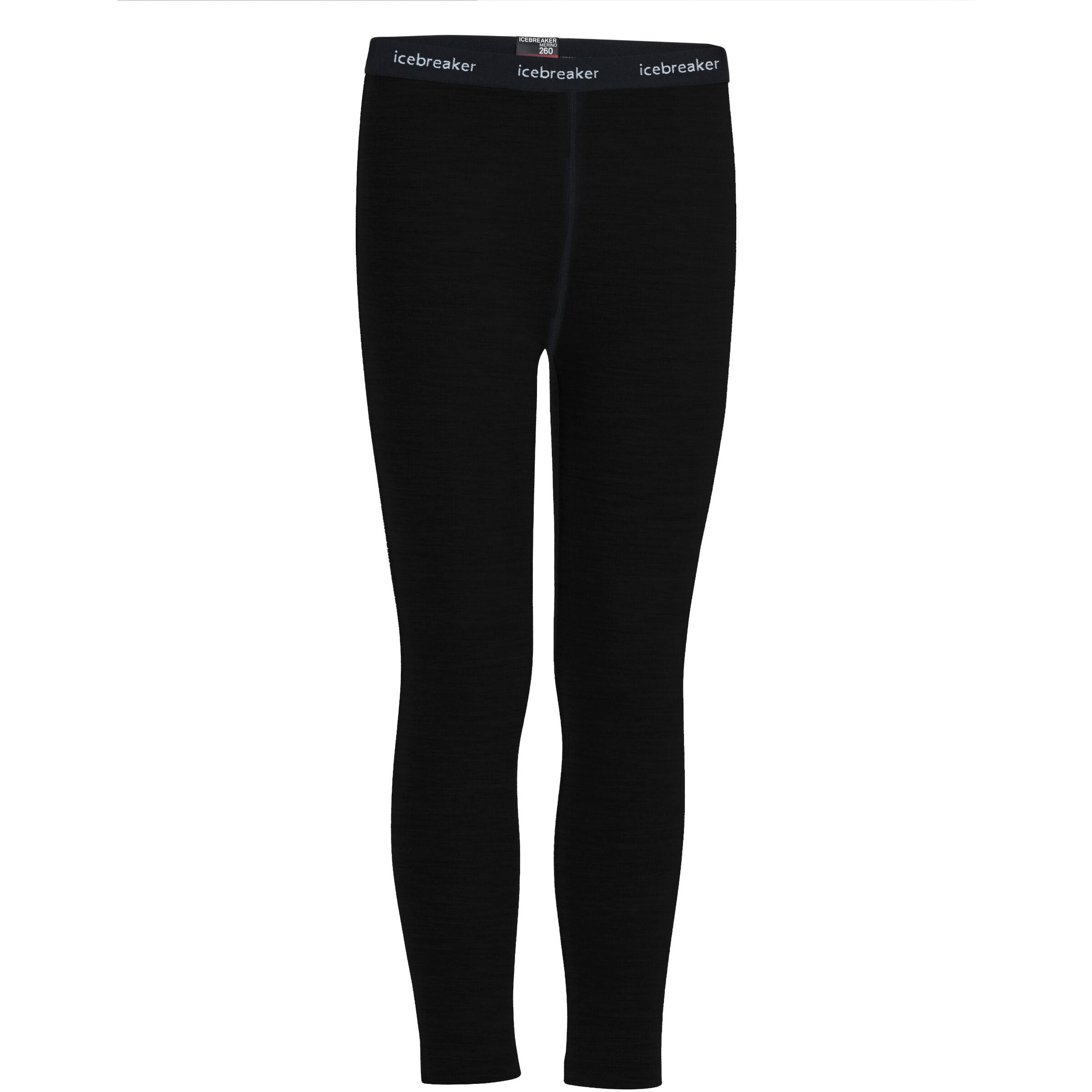 ICEBREAKER Icebreaker 260 Kids  Thermal Leggings - Black