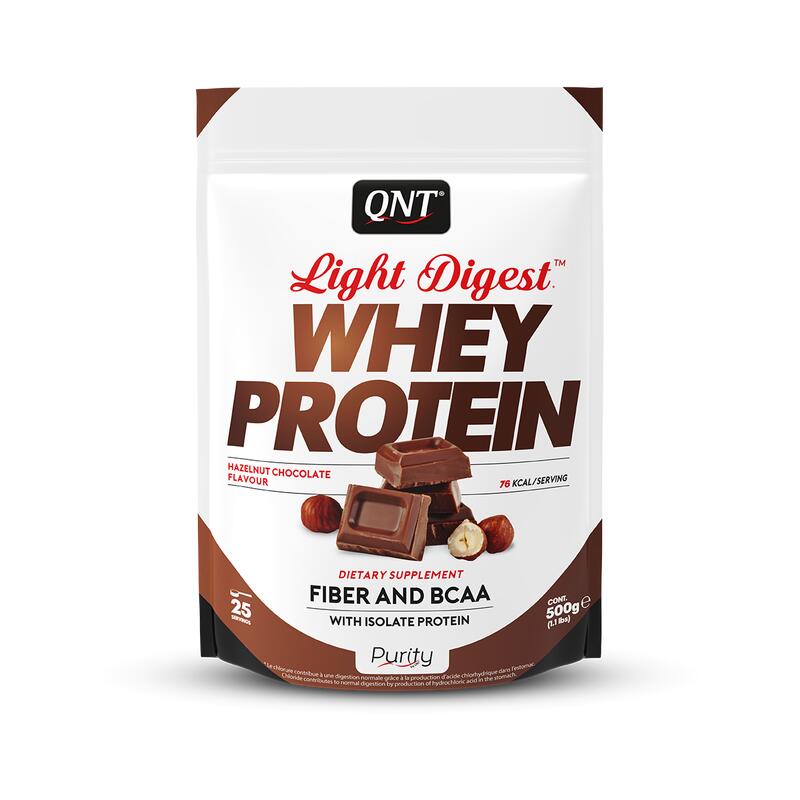 Light Digest Whey Protein-  Chocolat-Noisette 500 g