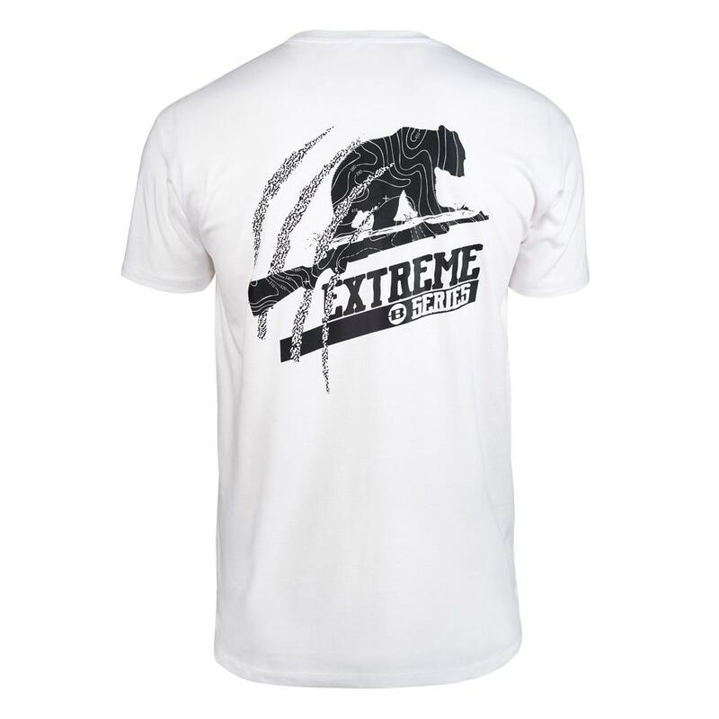 Camiseta Bergara Extreme de algodón para hombre blanca