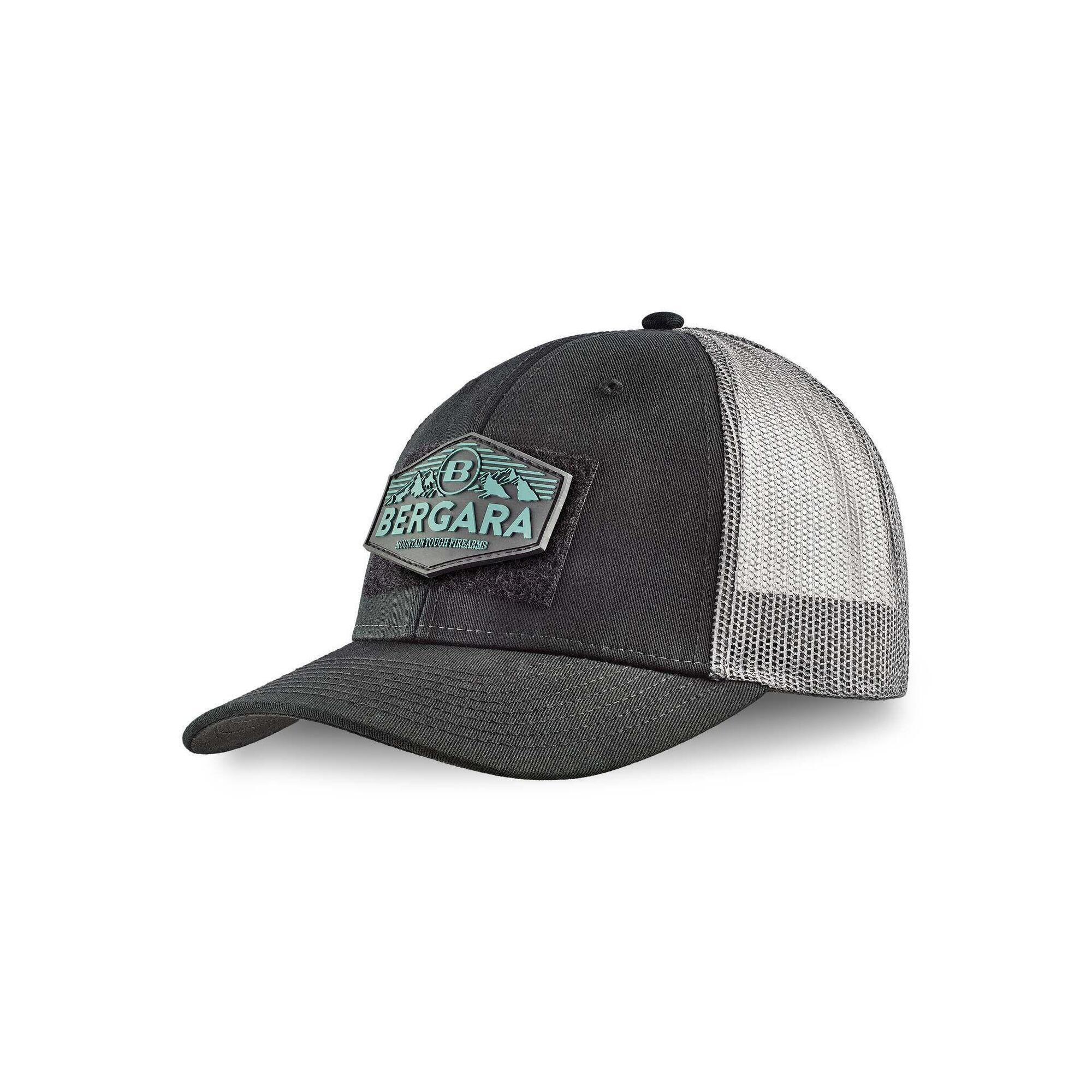 BERGARA Gorra unisex con parche de velcro Bergara para ir a cazar  negra