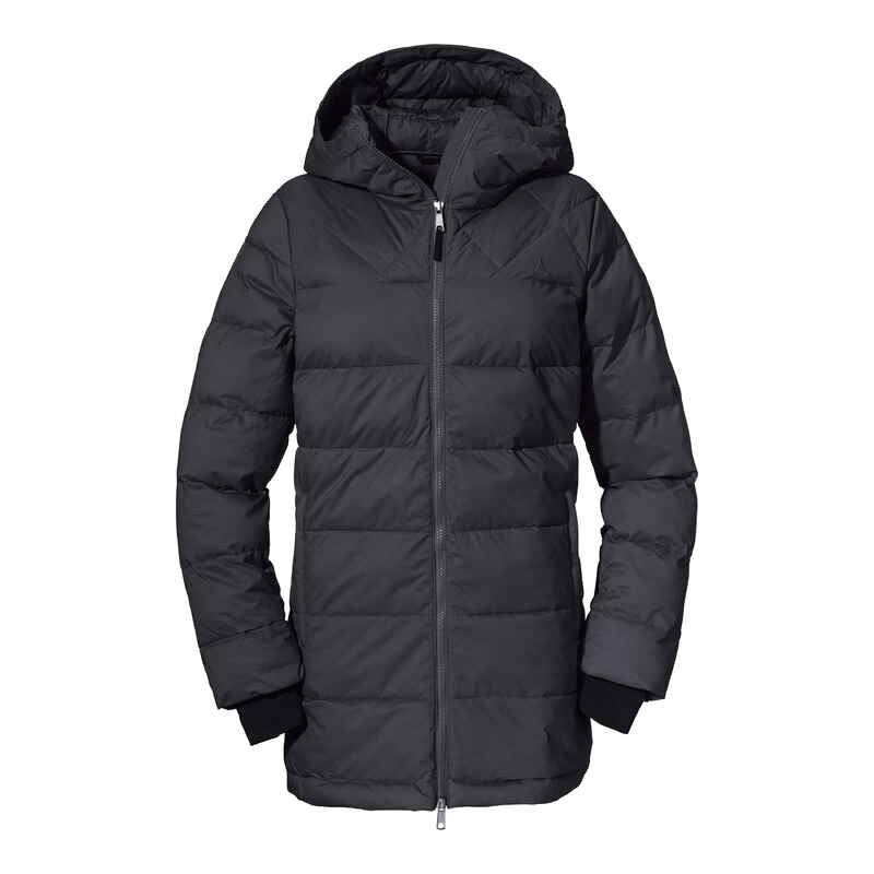 Jacke Insulated Parka Boston L Wandern/Outdoor/Trekking Damen black Wasserdicht