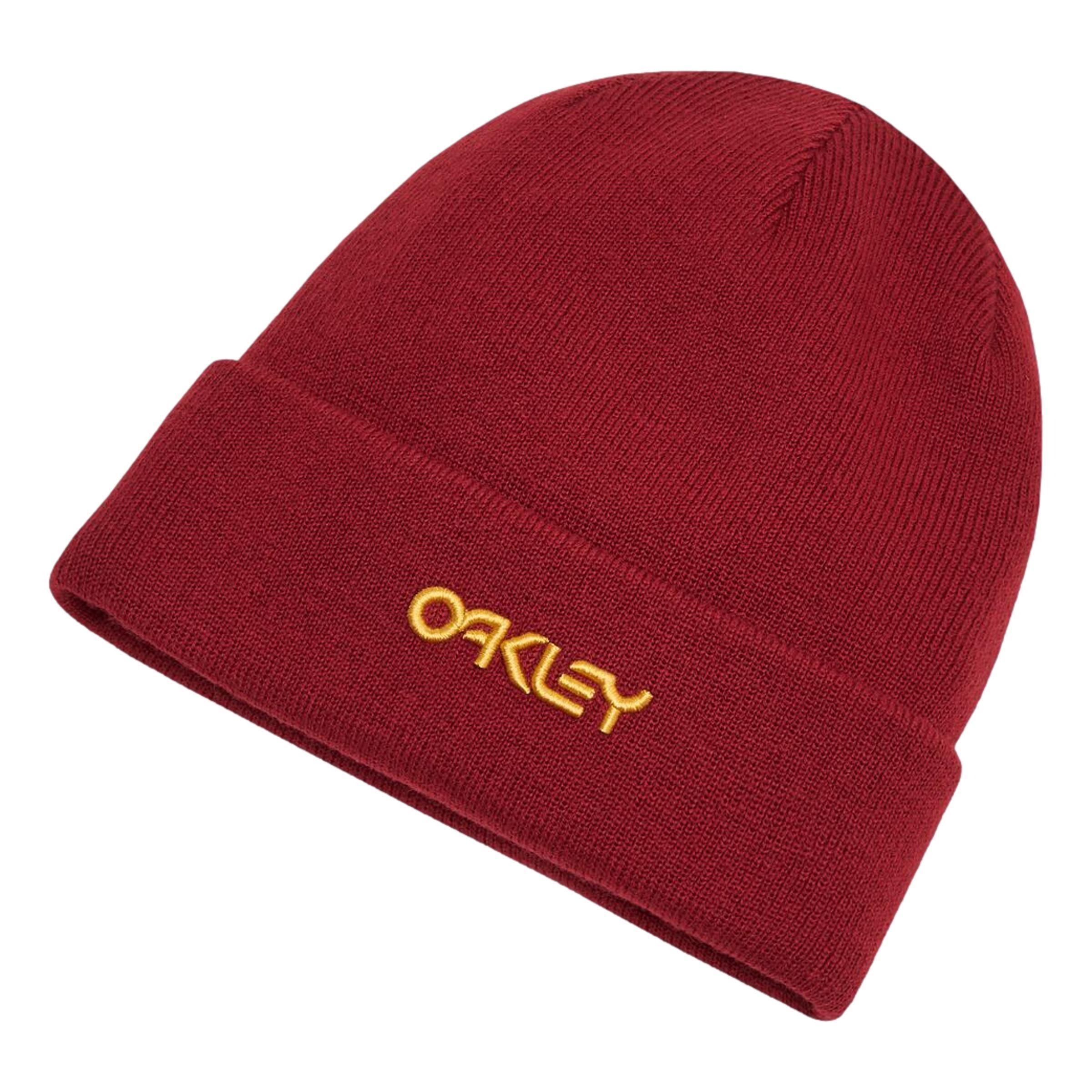 OAKLEY B1B Logo Unisex Beanie - Iron Red