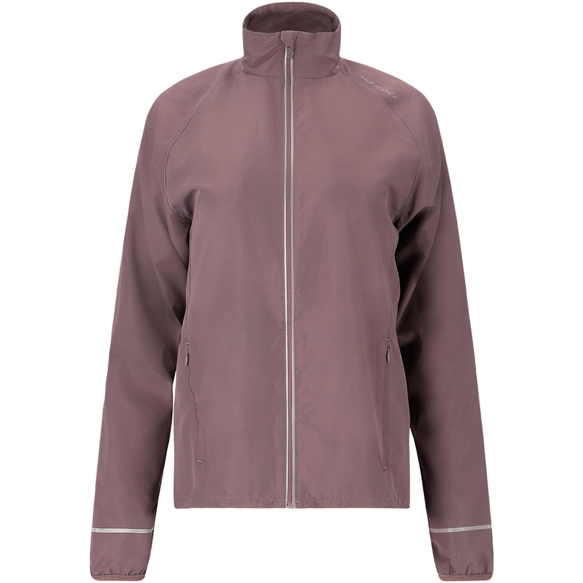 Endurance - Veste De Course Shela - Coupe Vent - Marron - 42 M/l - Decathlon
