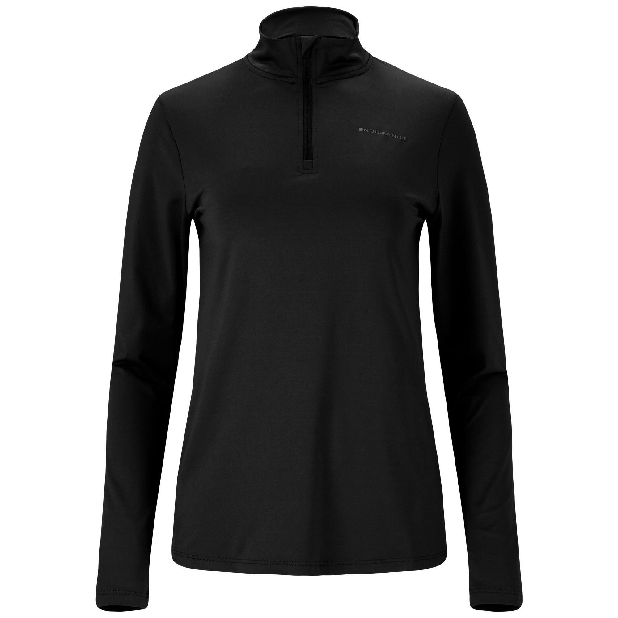 Endurance - T-shirt À Manches Longues Jaelyn - T-shirt Manches Longues - Noir - 42 M/l - Decathlon