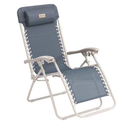 Outwell Chaise inclinable de camping Ramsgate Bleu océan
