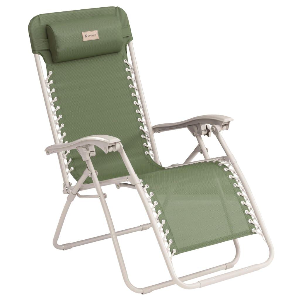 OUTWELL Outwell Ramsgate Reclining Relaxer Chair, Green Vineyard