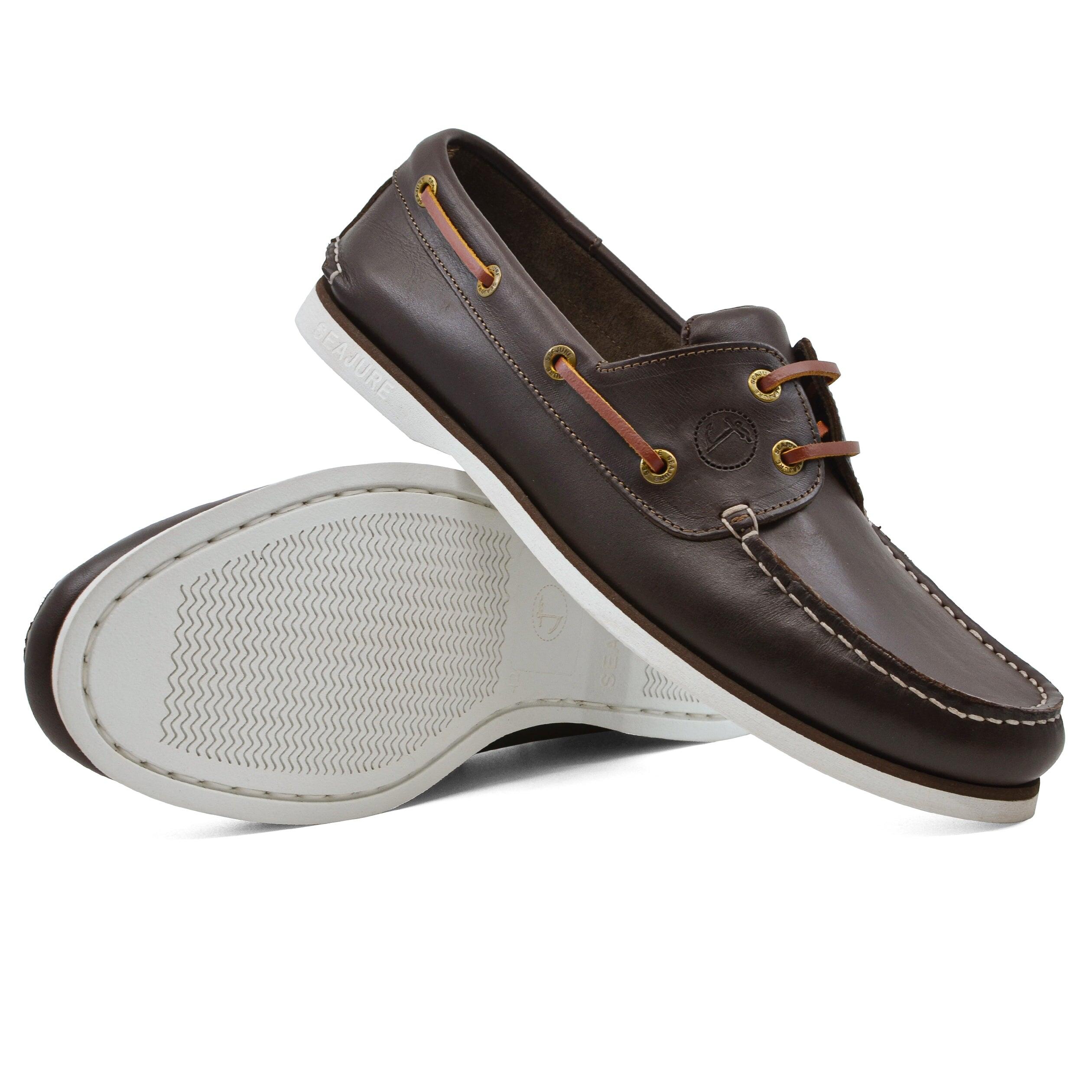 Scarpe da Barca Forvie Uomo Marrone Pelle 2/6