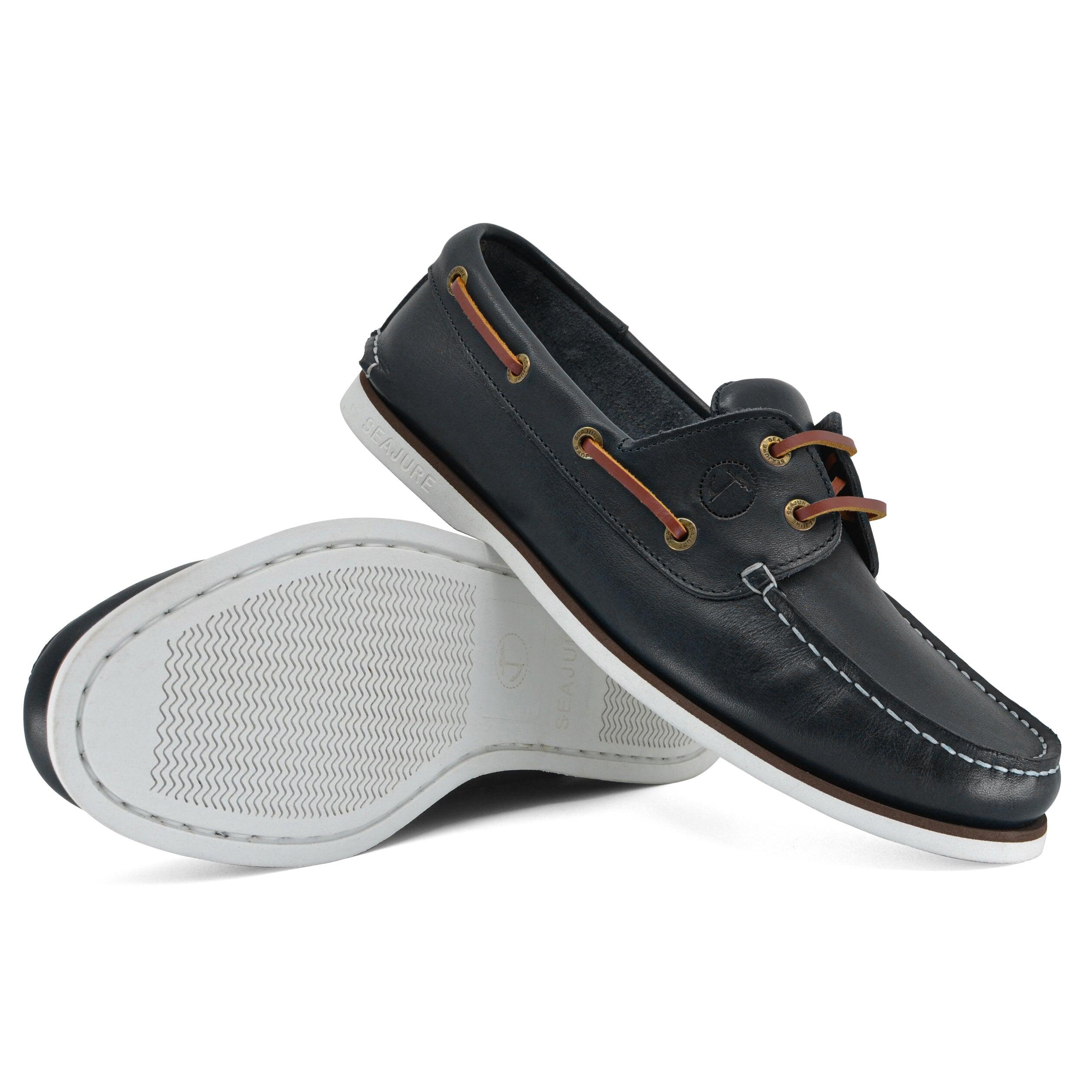 Zapatos N uticos Seajure Zlatni Hombre Marino Cuero Decathlon