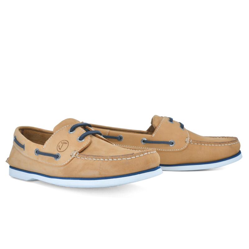 Chaussures Bateau Cofete Homme Camel Nubuck