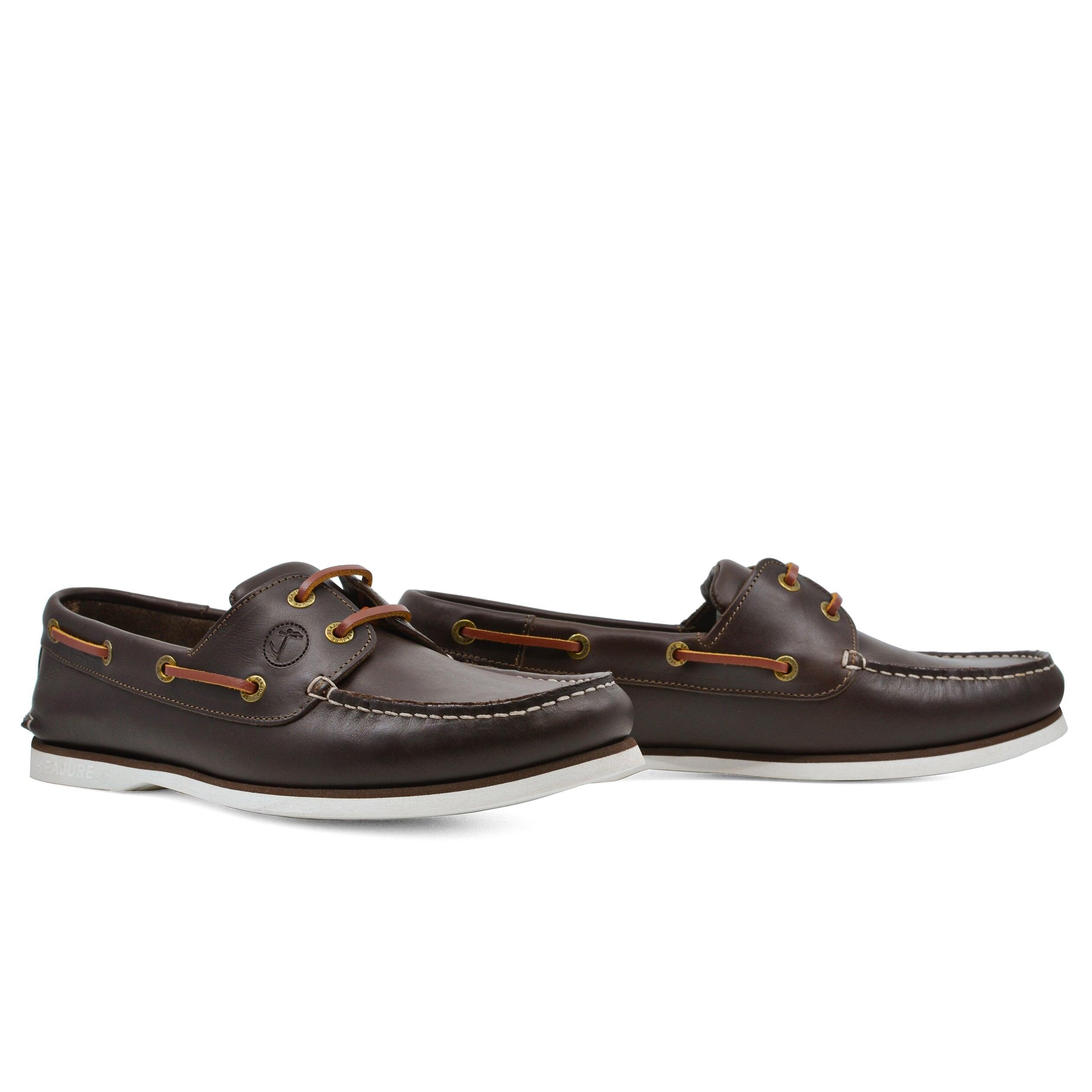 Scarpe da Barca Forvie Uomo Marrone Pelle 3/6