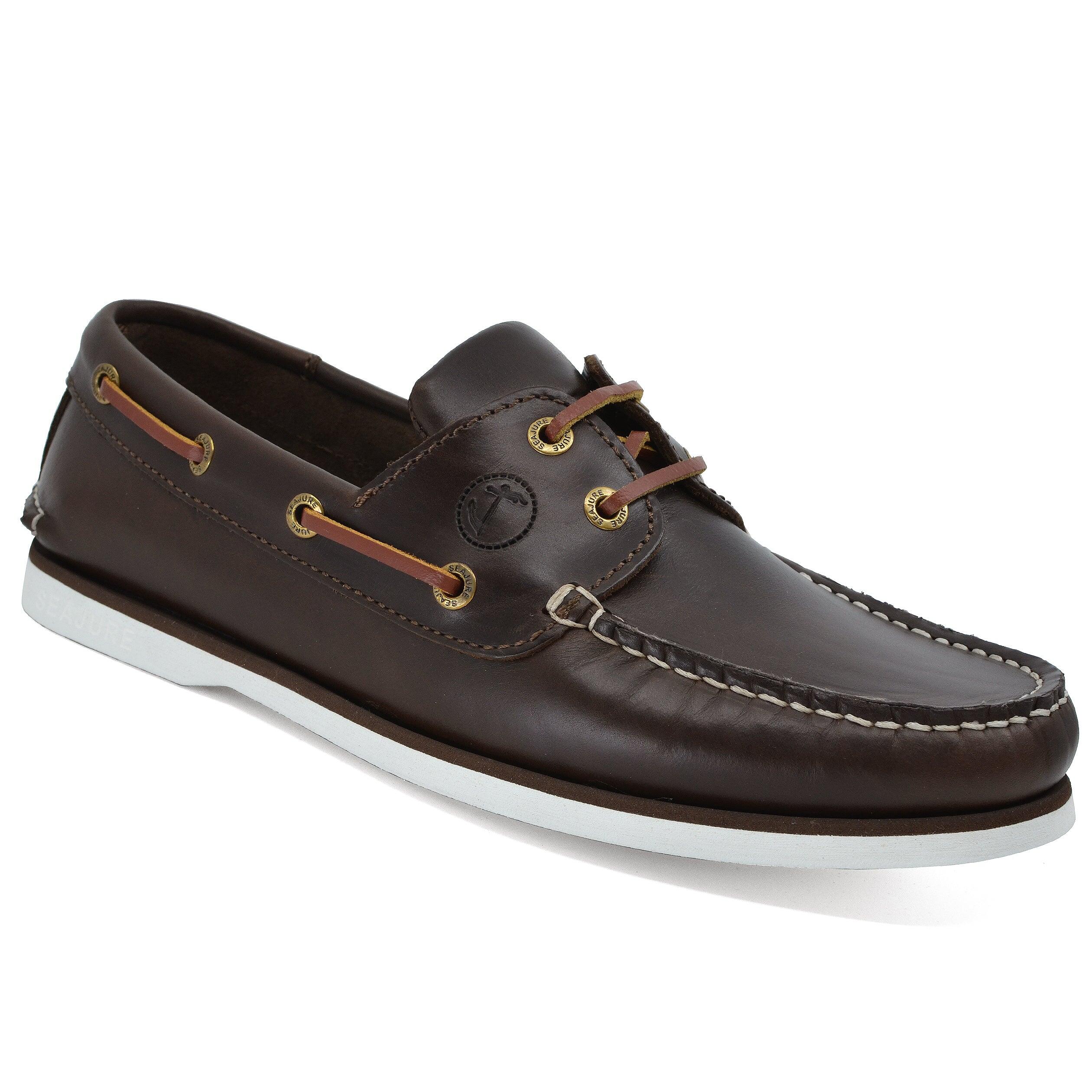 Scarpe da Barca Forvie Uomo Marrone Pelle 1/6