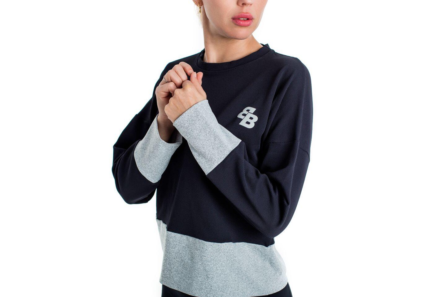 Sudadera De Pádel Y Tenis De Mujer Dark Bb By Belénberbel 2/3