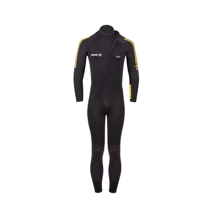 1Dive costum de scufundare bărbătesc dintr-o piesă cu guler 5 mm