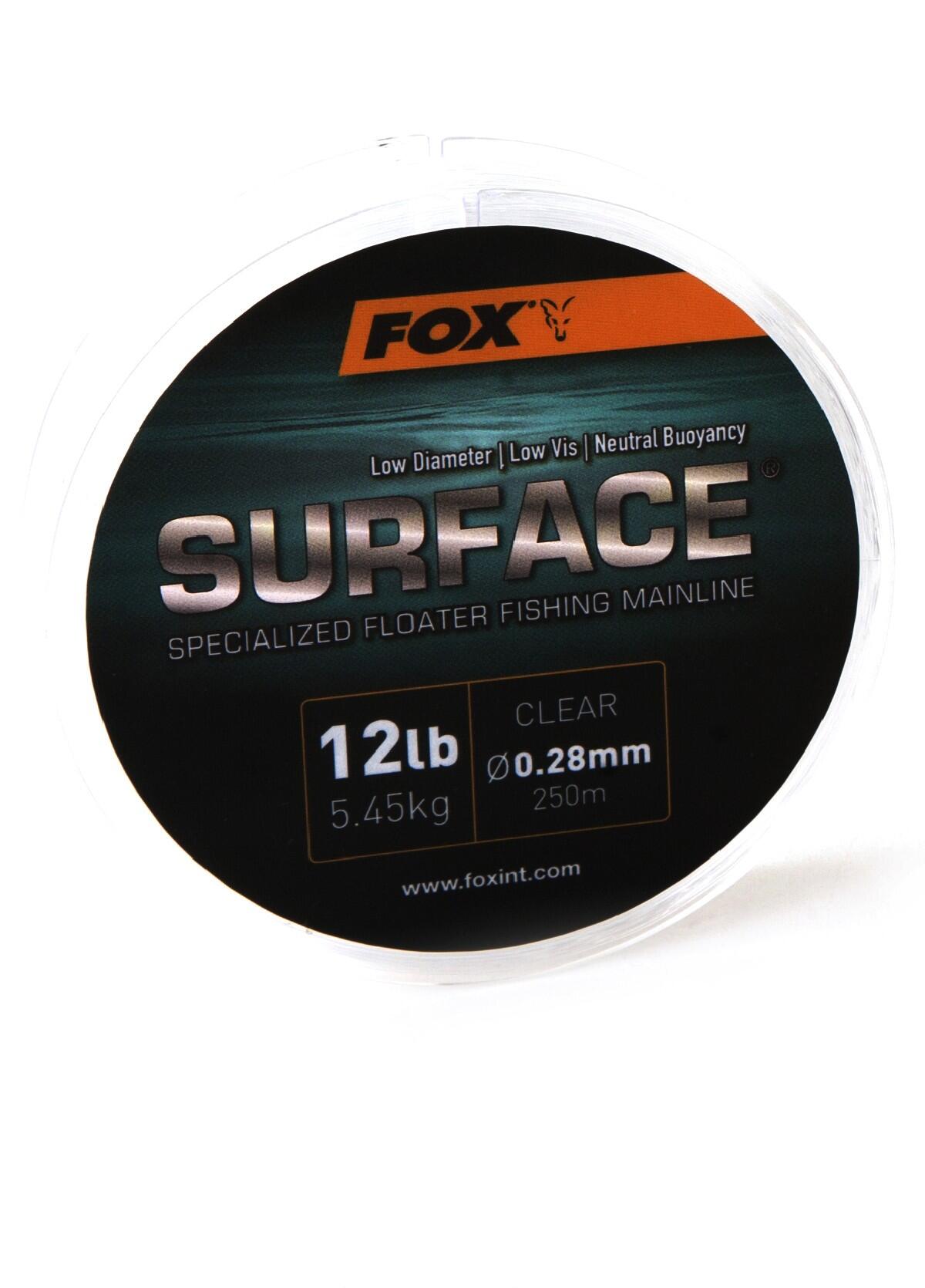 Monofilamento Fox Surface Floater Clear 12lb/0.28mm 2/2