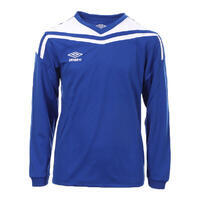 Maillot Bleu/Blanc Enfant Umbro Play JSY ML
