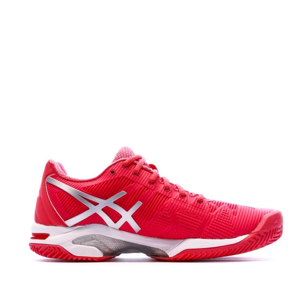 Asics Gel-Solution Speed 3 Clay Womens Pink Padel Shoes 2/5