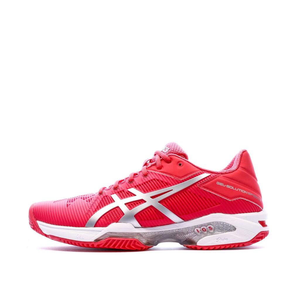 ASICS Asics Gel-Solution Speed 3 Clay Womens Pink Padel Shoes