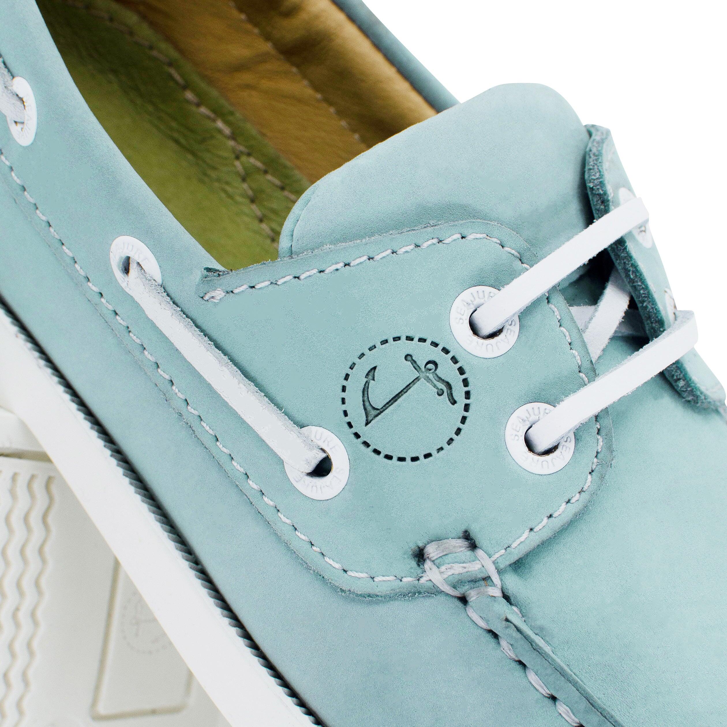 Zapatos Náuticos Seajure Nacpan Mujer Azul Cuero Nubuck 4/5