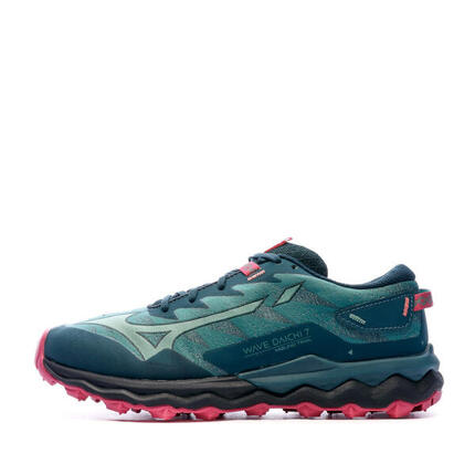 Hardloopschoenen voor Volwassenen Mizuno Wave Daichi 7 Blauw