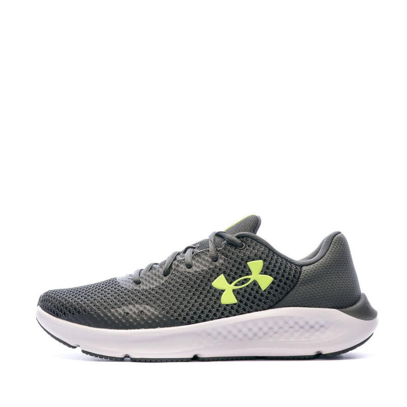 Chaussures De Running Kaki Homme Under Armour Charged Pursuit 3