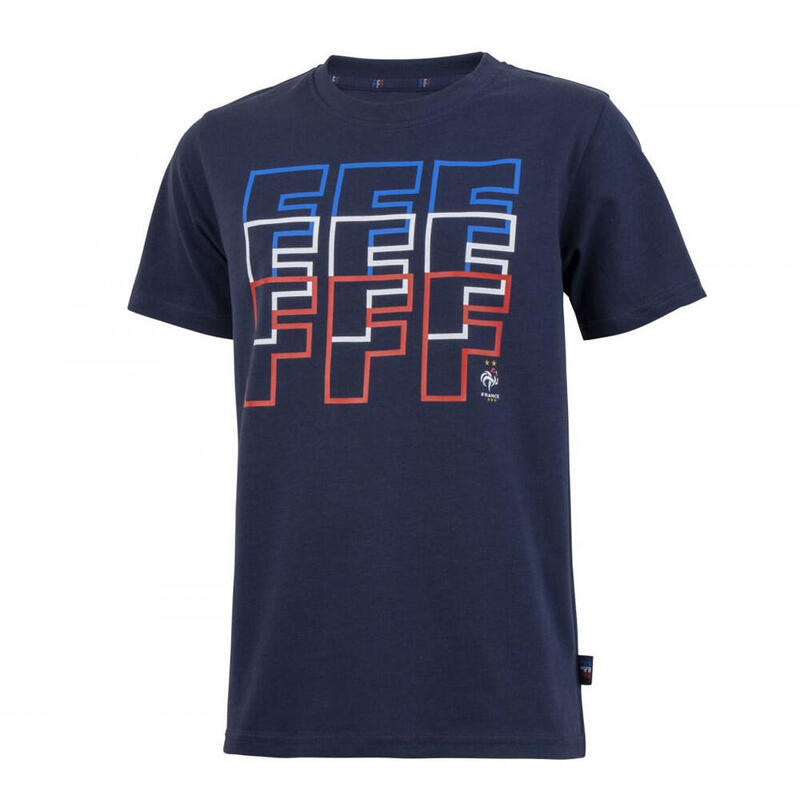 T-shirt Bleu Junior Equipe de France