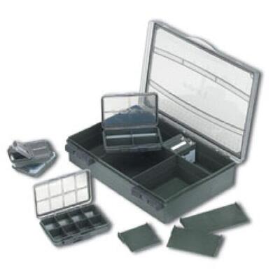 Fox f box deluxe set medium single - fox tacklebox & opbergsysteem