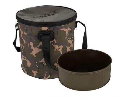 Fox aquos camolite eva bucket and insert 12 liter - karper tas