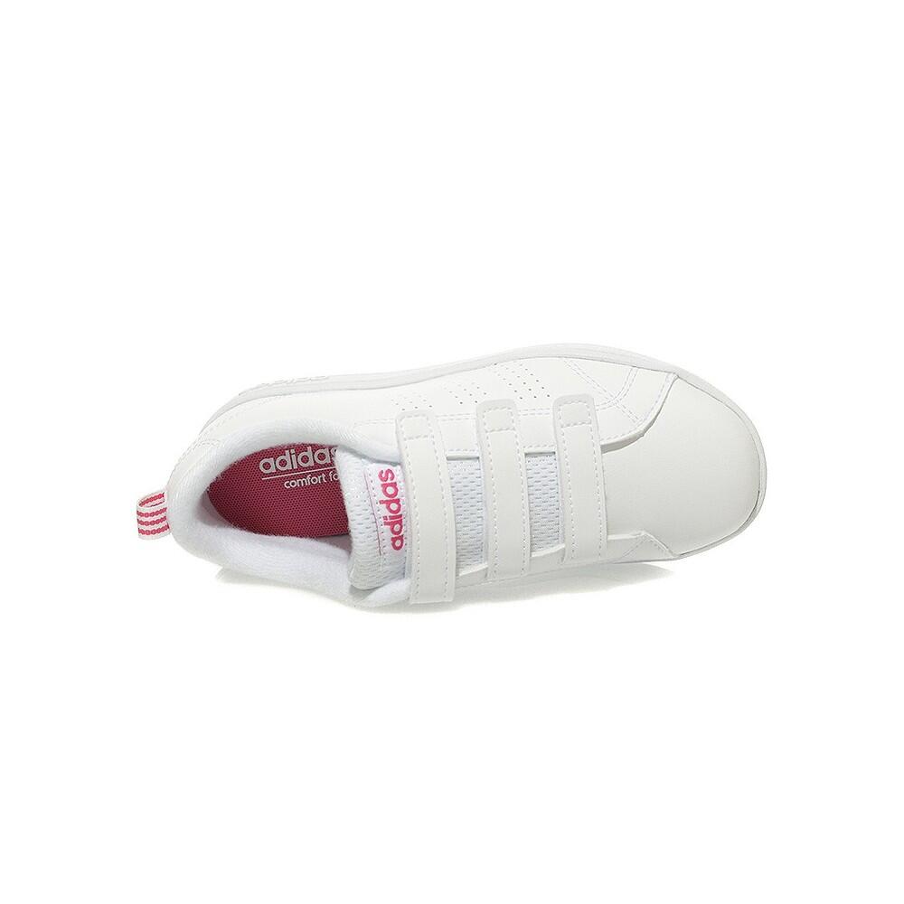 ZAPATILLAS ADIDAS VS ADV CL CMF C BLANCO/FUCSIA 4/7