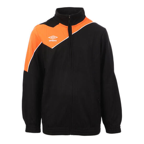 Sweat zippé Noir/Orange Enfant Umbro Division