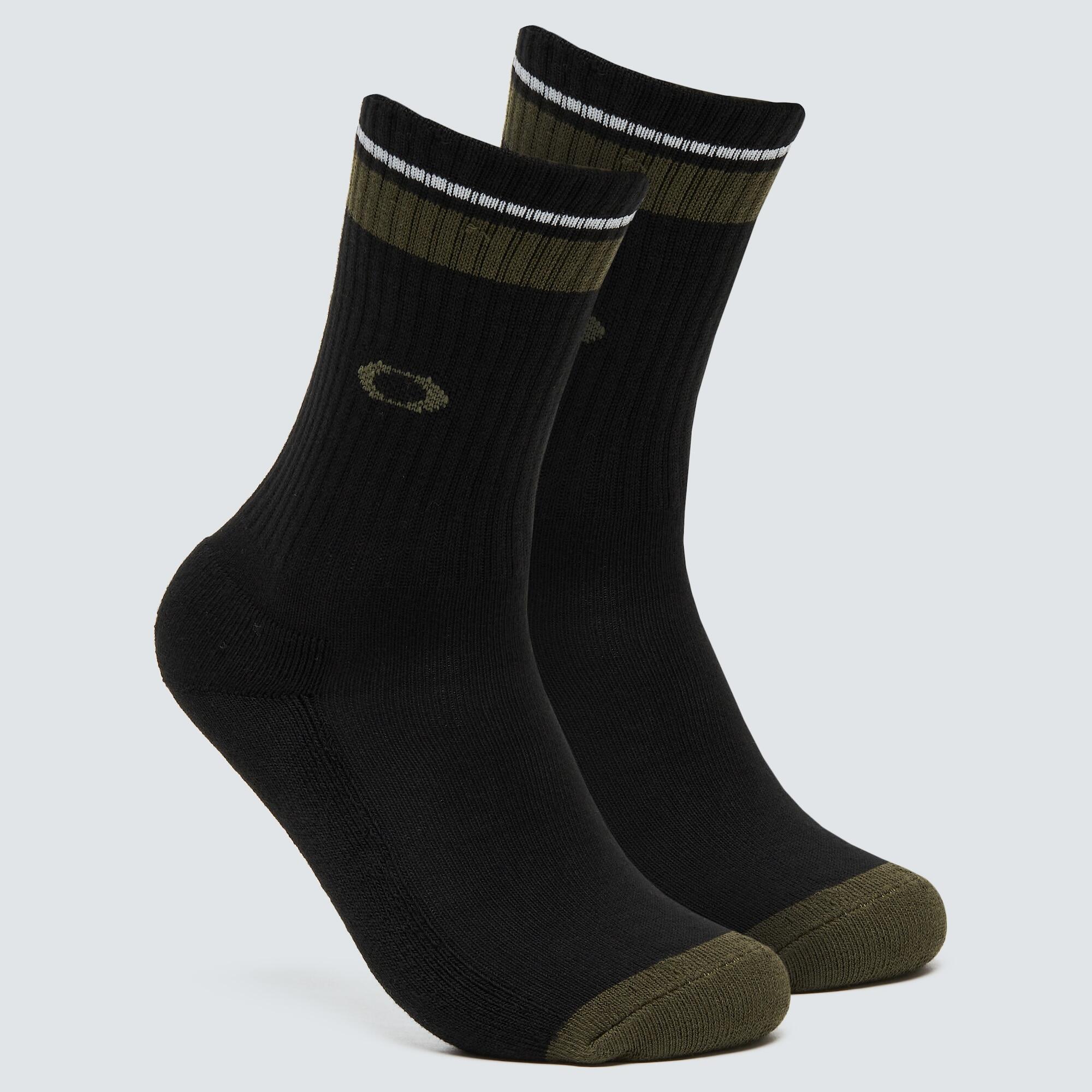 OAKLEY ESSENTIAL SOCKS (3 PCS) - BLACKOUT 3/4