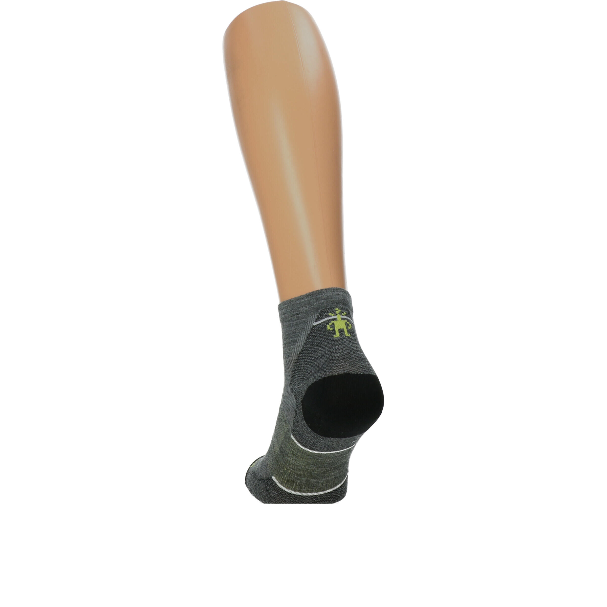 Calze running uomo Smartwool Run Zero Cushion Ankle grigio 3/3