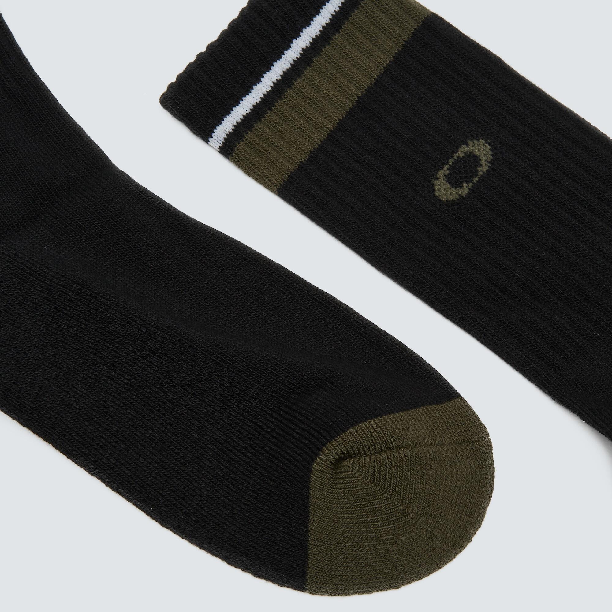 OAKLEY ESSENTIAL SOCKS (3 PCS) - BLACKOUT 4/4